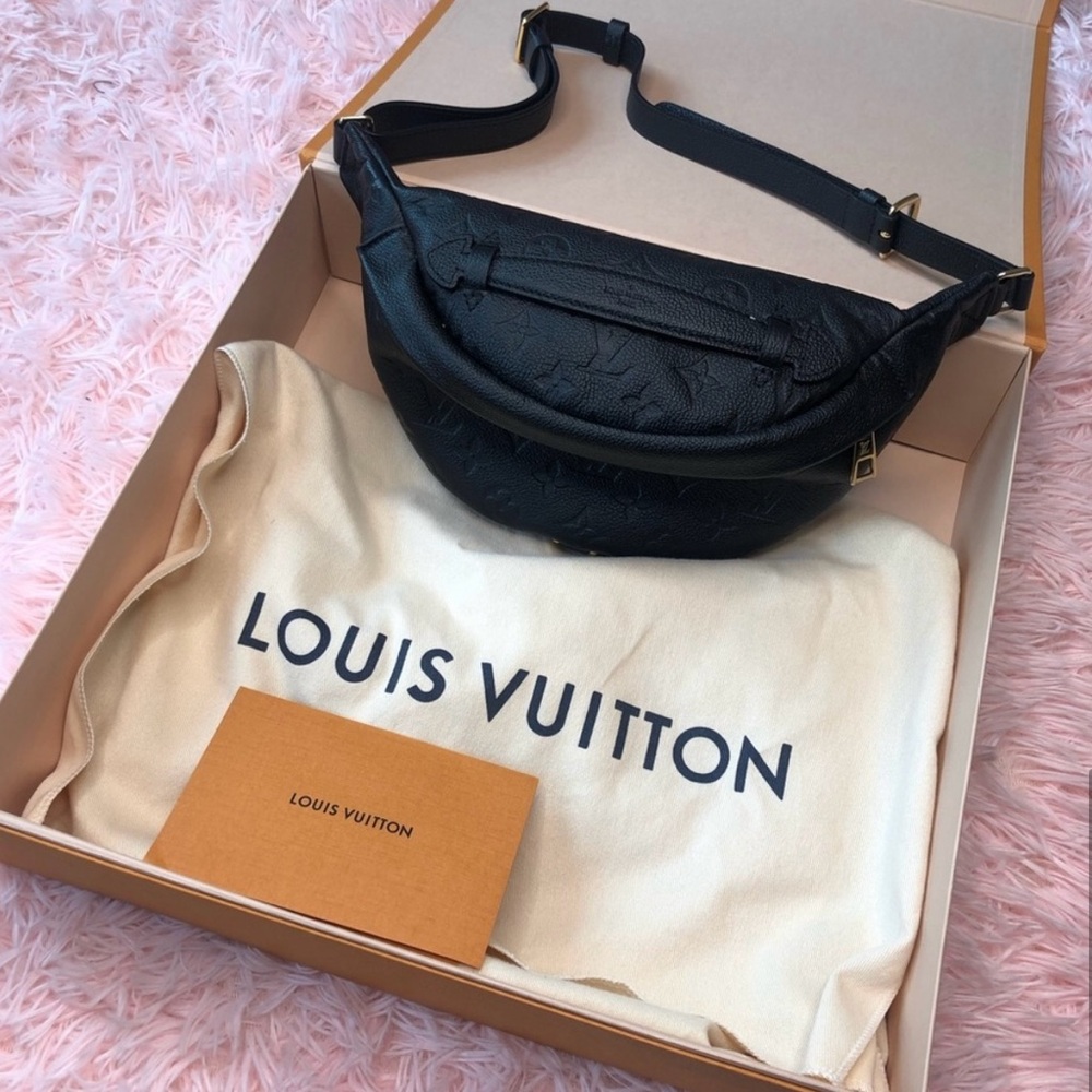 Black Louis Vuitton Bumbag